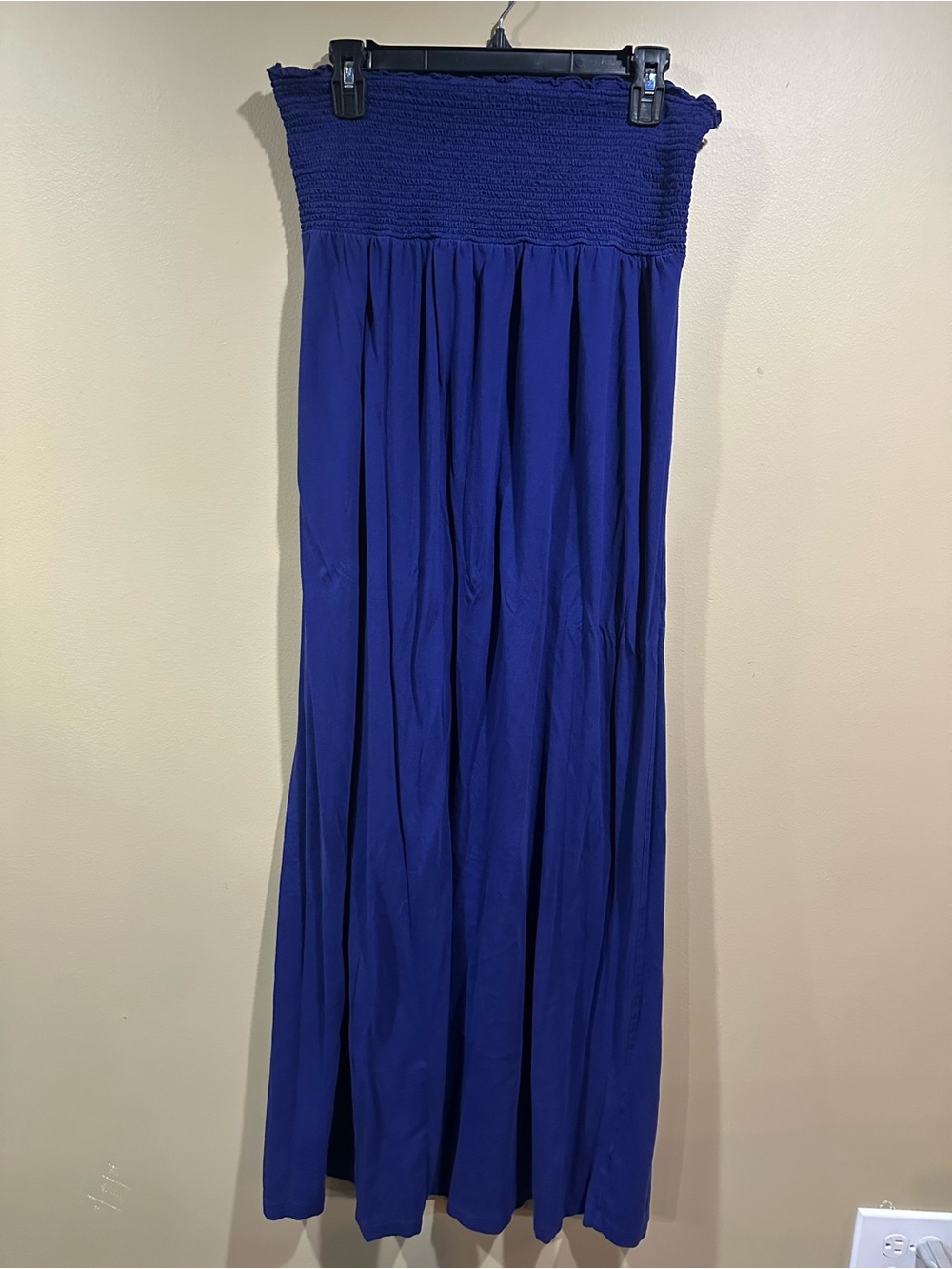 Old Navy Strapless Smocked Maxi Dress - Cobalt Blue